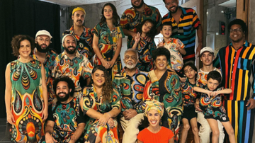 Membros da família Gil durante turnê "Nós, A Gente". - Imagem: Reprodução / Instagram