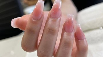 As blush nails são uma das maiores tendências desse ano de 2023. - Imagem: reprodução/Instagram @coco_nails115