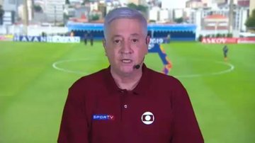 Narrador esportivo processa a Globo após 24 anos na emissora - Imagem: Reprodução/Globo/Lance!