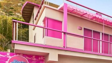 Malibu Dreamhouse da Barbie tem aluguel disponível pela plataforma Airbnb - Imagem: Reprodução  / Instagram