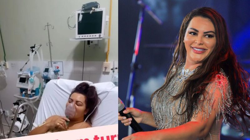 Cantora Márcia Fellipe aparece em hospital e cancela dois shows na Bahia. - Imagem: Reprodução  / Instagram