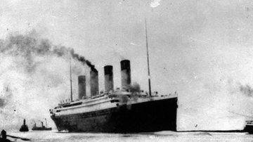 O naufrágio do Titanic aconteceu em 14 de abril de 1912. - Imagem: reprodução/Youtube Retratos Históricos.