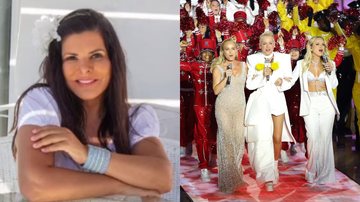 Mara Maravilha à esquerda e Xuxa, Angélica e Eliana à direita - Reprodução/Instagram/Victor Chapetta