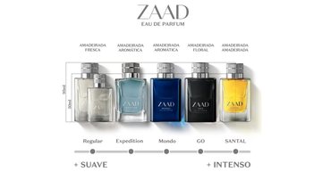 O Zaad é um perfume intenso e marcante pelo seu amadeirado. - Imagem: O Boticário/Divulgação