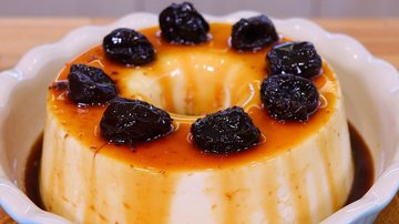 O manjar é uma sobremesa leve e deliciosa. - (Imagem: Reprodução / Youtube - Letícia Sweet Cake)