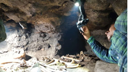 Uma caverna foi encontrada por arqueólogos no México. - Reprodução: Governo do México