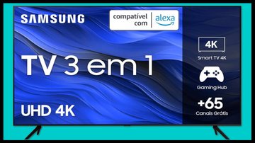 Samsung Smart TV Crystal - Divulgação