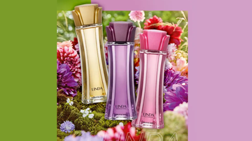 Conheça os perfumes da linha Linda de O Boticário. - (Reprodução / Divulgação)