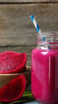 Receita de smoothies com pitaya um dia energizado