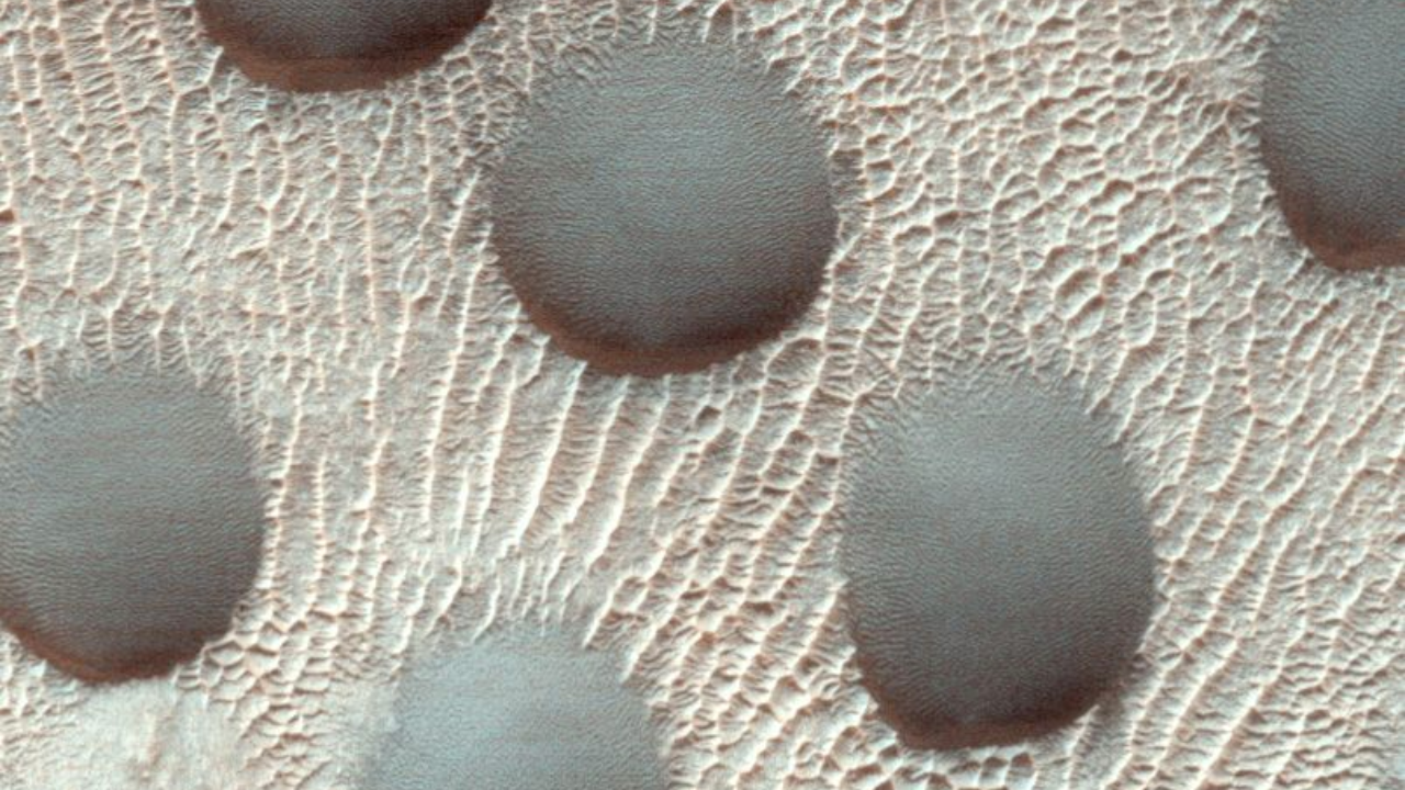 dunas fotografadas Mars Reconaissance Orbiter