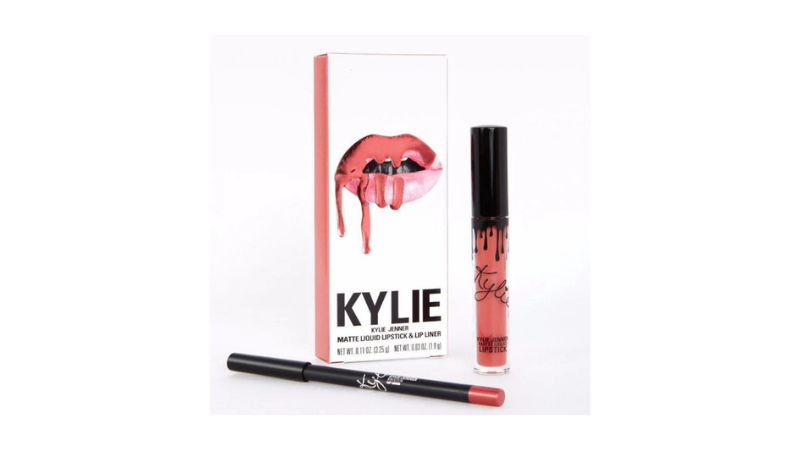 Lipkit da marca Kylie Cosmetics;