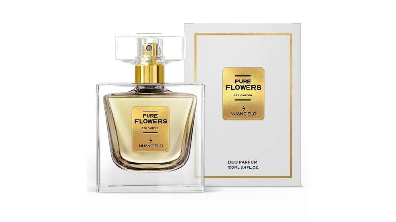 O perfume Pure Flowers possui notas florais 