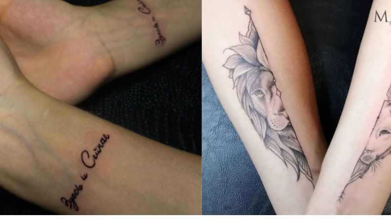 44 ideias de tatuagem de casal para você se inspirar