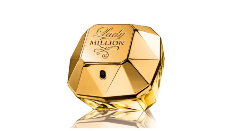 Perfume Lady Million clássico.