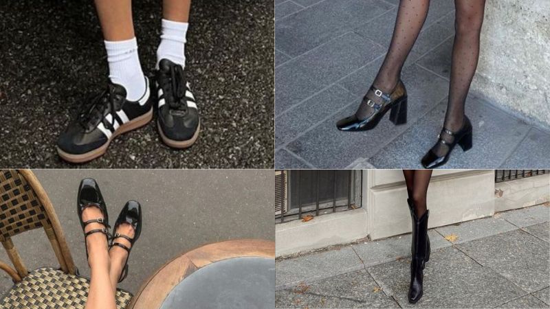 sapatos pretos
