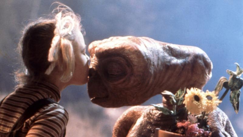cena do filme E.T.