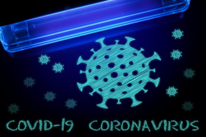 Covid-19 luz ultravioleta
