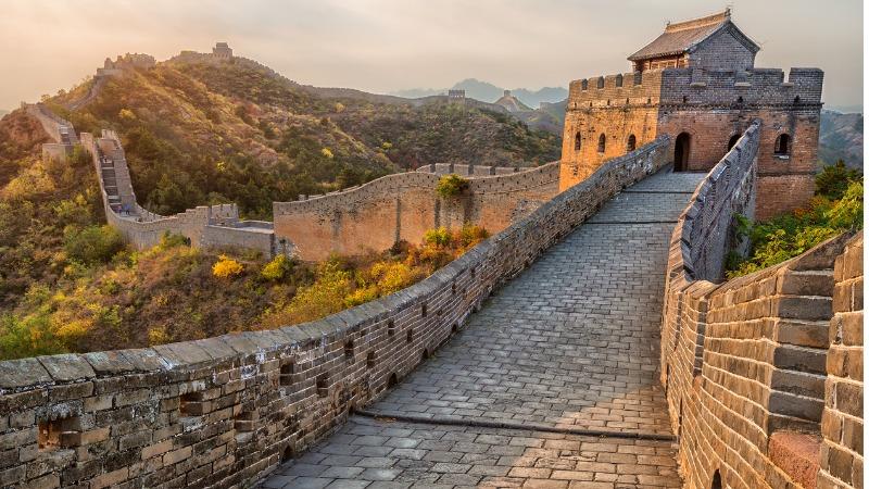 a grande muralha da China