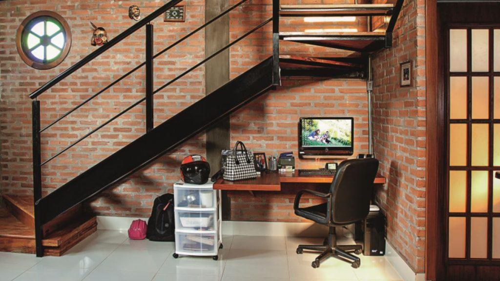 home office em espaço pequeno