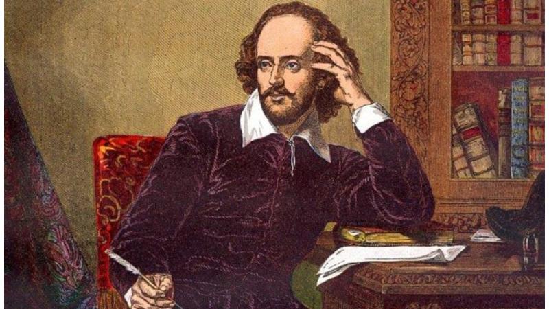 Pintura do escritor William Shakespeare