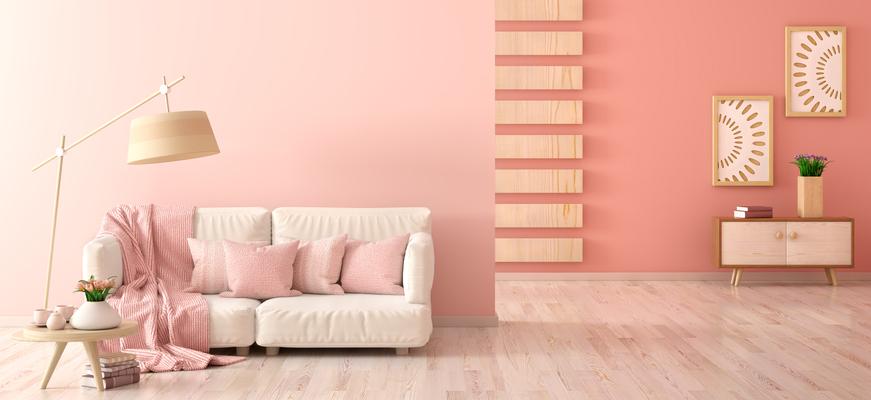 cores sofá cor-de-rosa