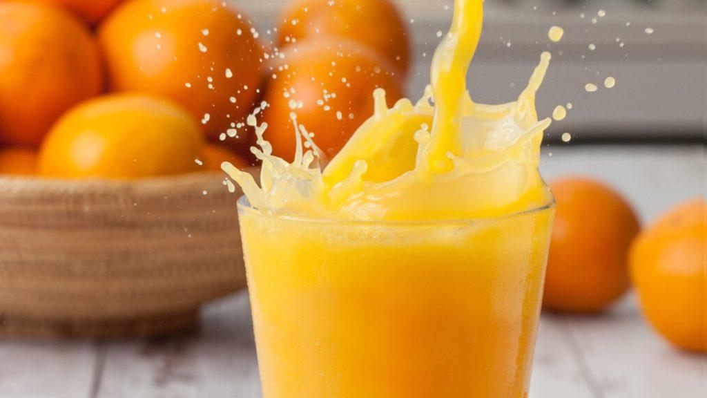 suco de laranja em alimentos anti-inflamatórios