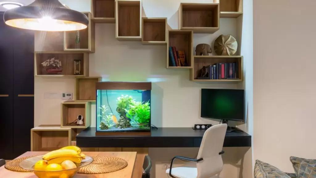 aquário em apartamento