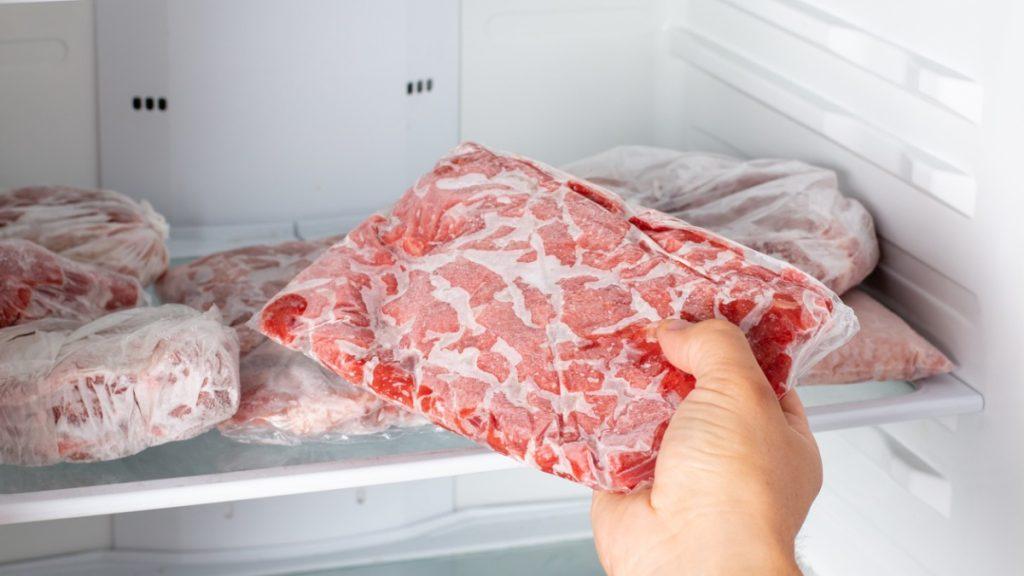 como congelar e descongelar carne